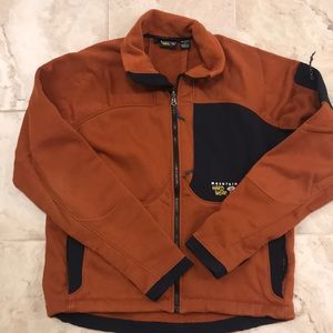 MOUNTAIN HARDWARE NYLON & FLEECE TECHNICAL JACKET